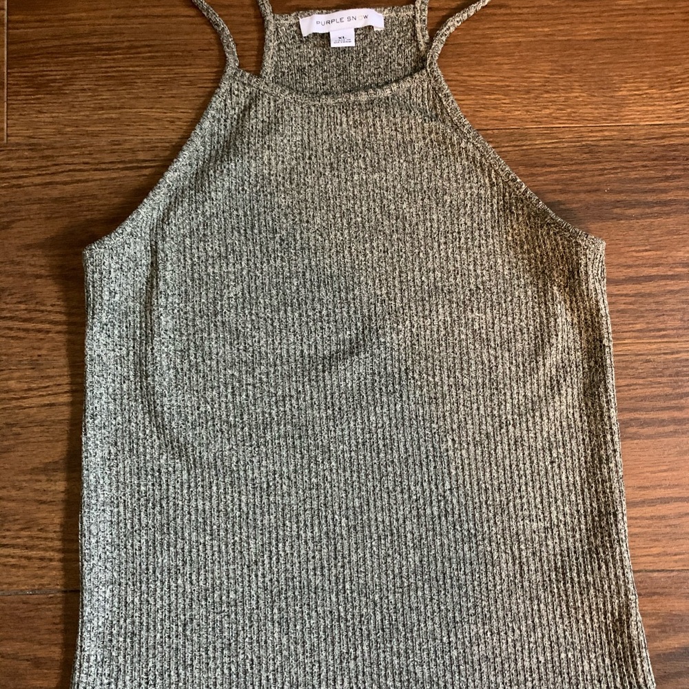 Knit halter